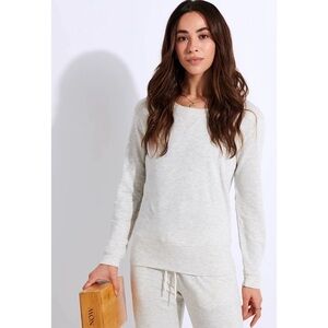 Monrow Classic Supersoft Crew Neck Sweatshirt Small